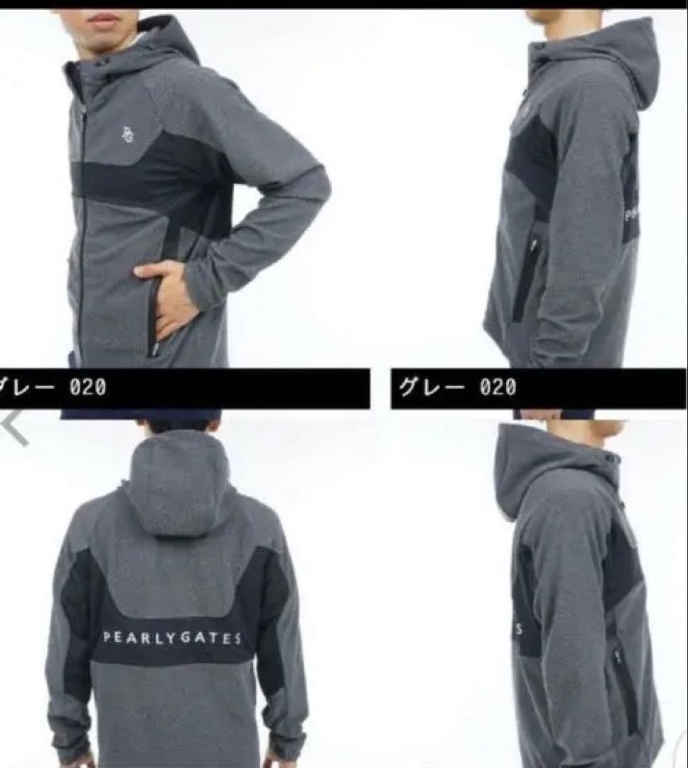 現行モデル　パーリーゲイツ　ジャケット　黒　パンツ　M〜L 黒セットアップ　4