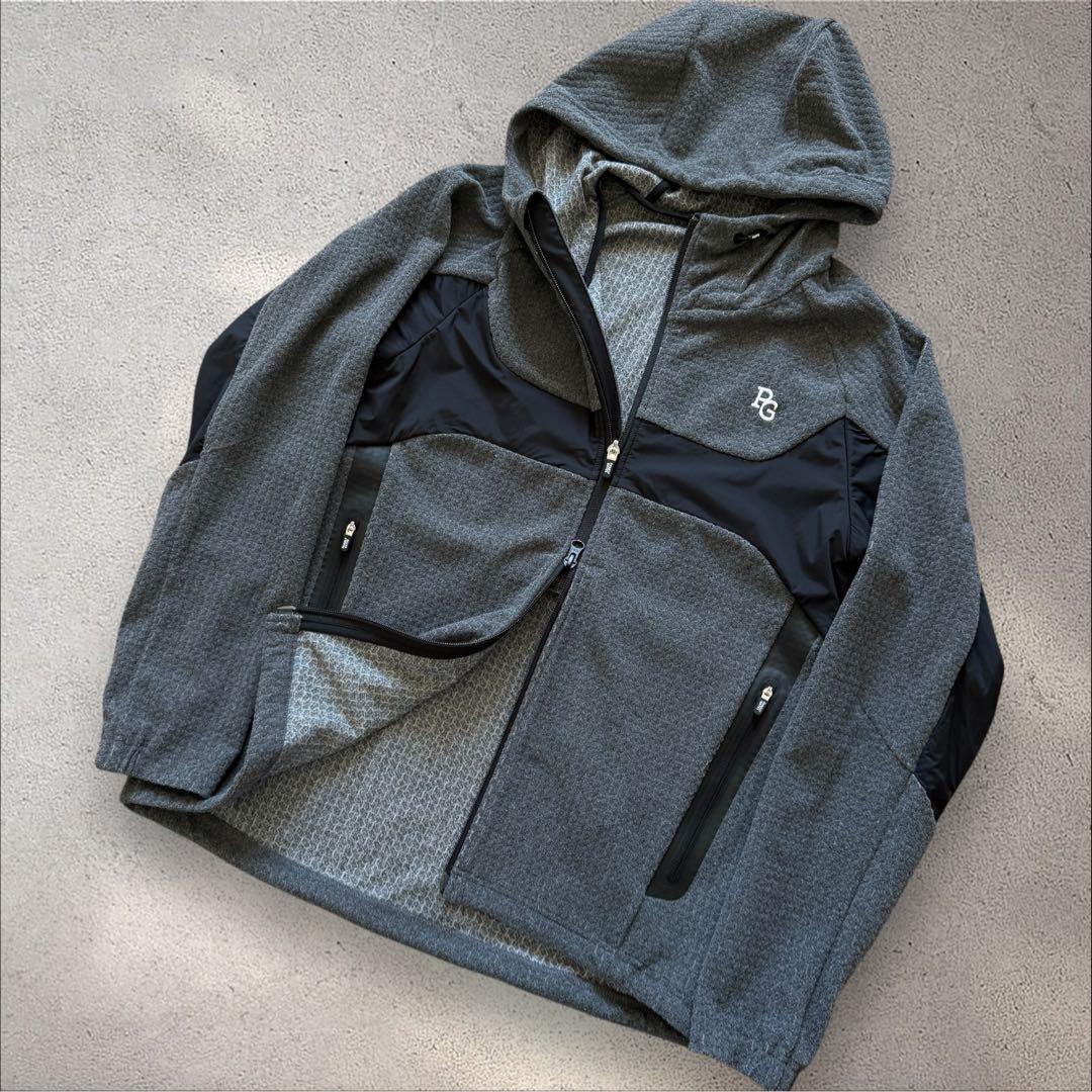 現行モデル　パーリーゲイツ　ジャケット　黒　パンツ　M〜L 黒セットアップ　4