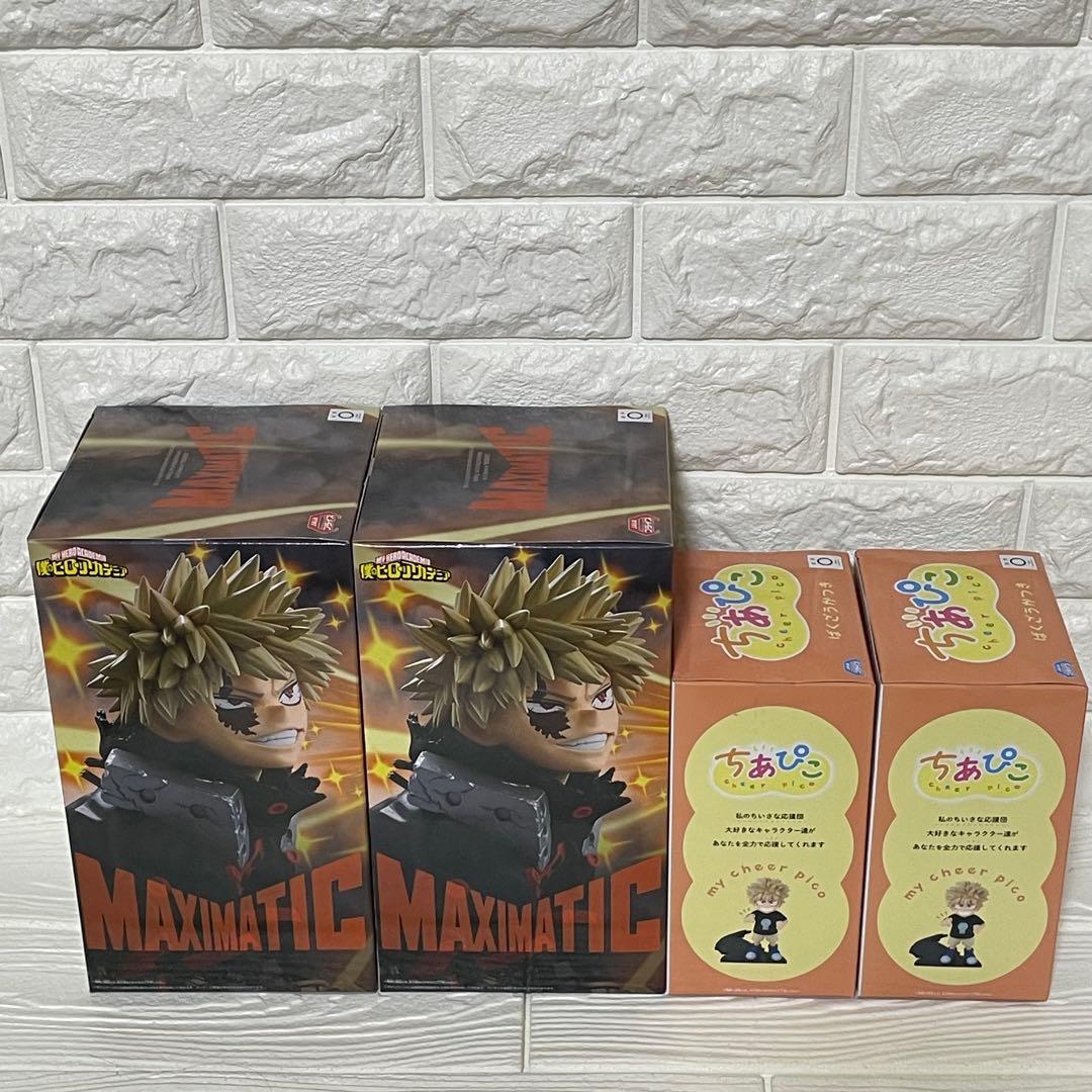 僕のヒーローアカデミア 爆豪勝己 フィギュア 4体セット 新品未開封