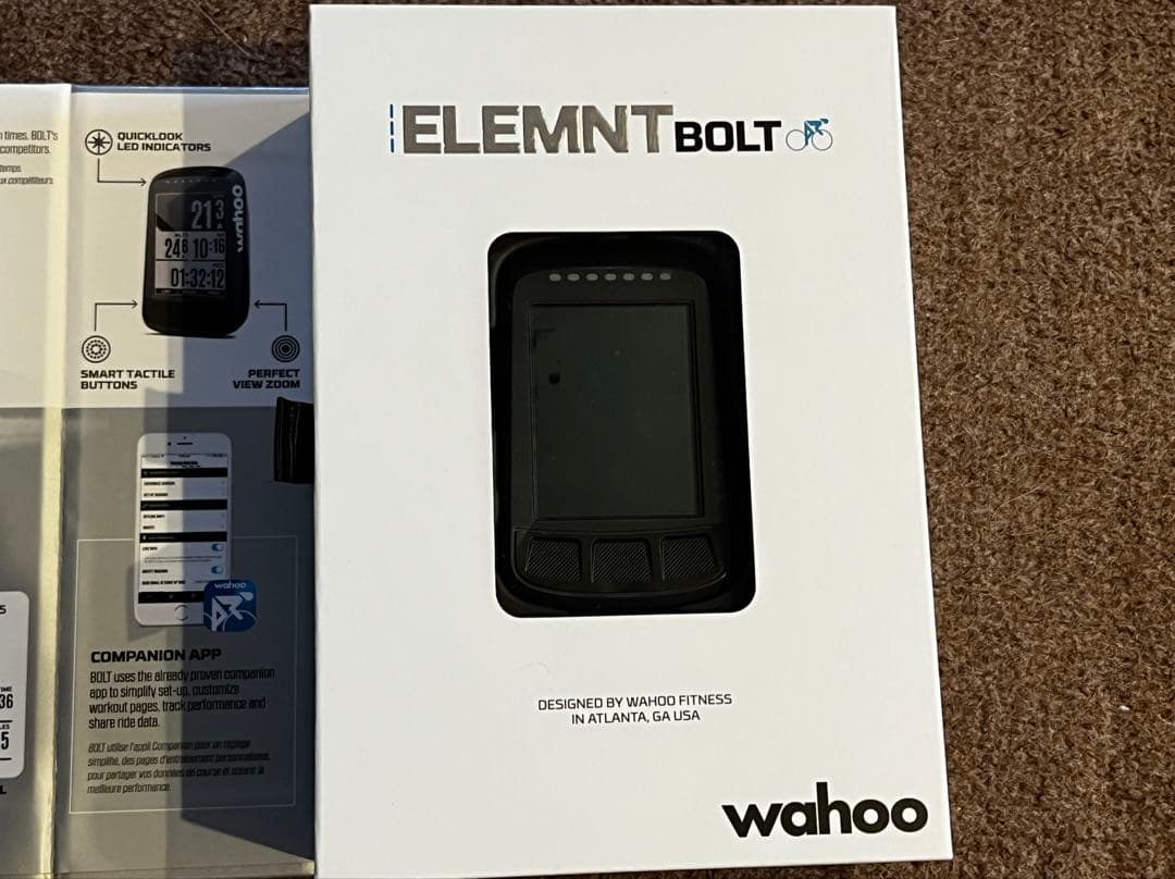 【最終値下げ】Wahoo ELEMNT BOLT サイクルコンピューター