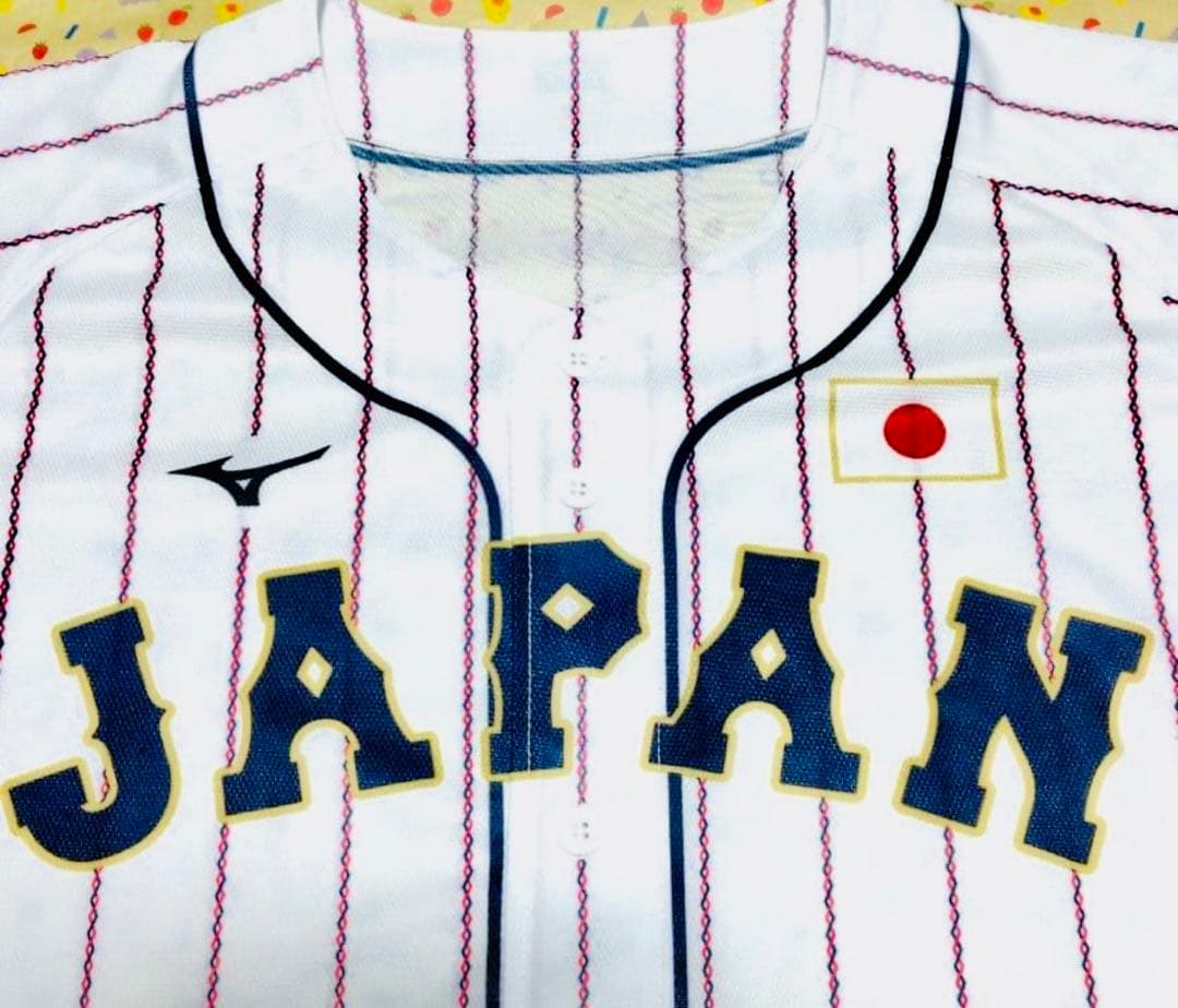 WBC 侍ジャパン 日本代表 ユニフォーム フリーサイズ。