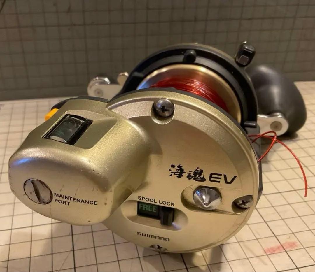 n*u様 SHIMANO 海魂EV 3000T両軸リール　石鯛用　used 美品