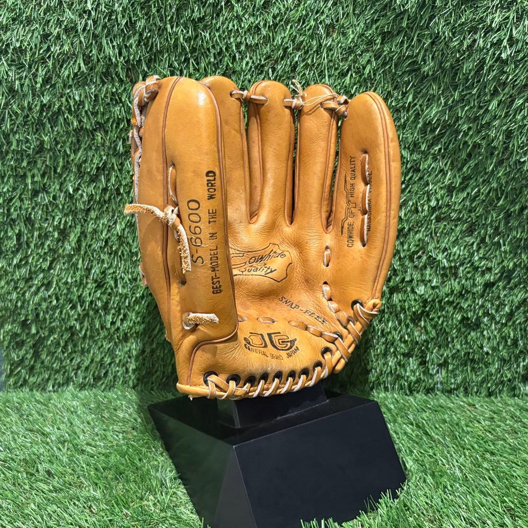 新品未使用デッドストック野球グラブ　グローブ　軟式用　内野手用　長嶋茂雄モデル