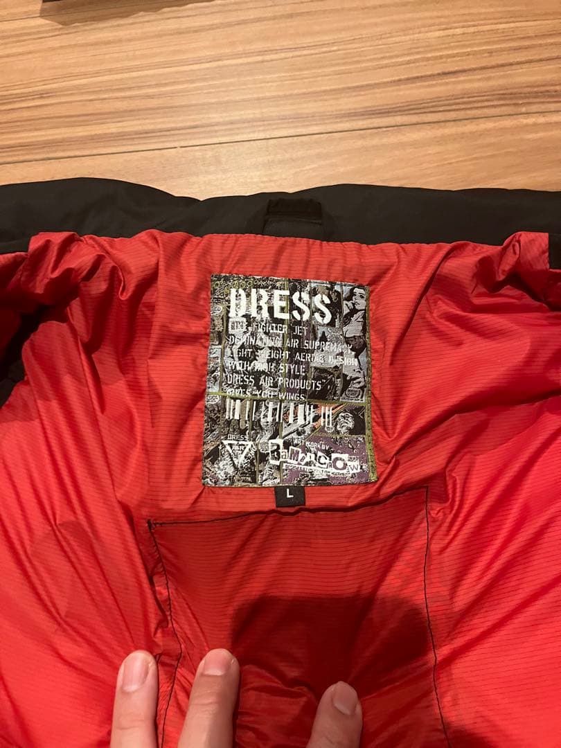 DRESS フード付き 電熱ベスト Lサイズ
