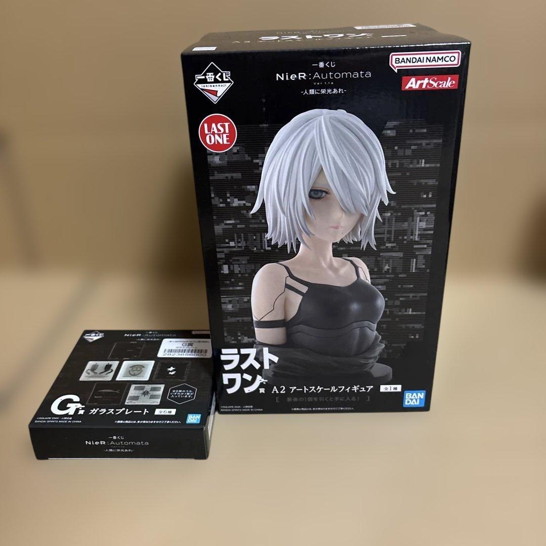 一番くじ　NieR:Automata ラストワン　A2フィギュア & G賞セット