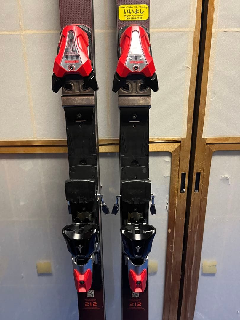 スキー REDSTER SG FIS REVOSHOCK M I 212 ICON24
