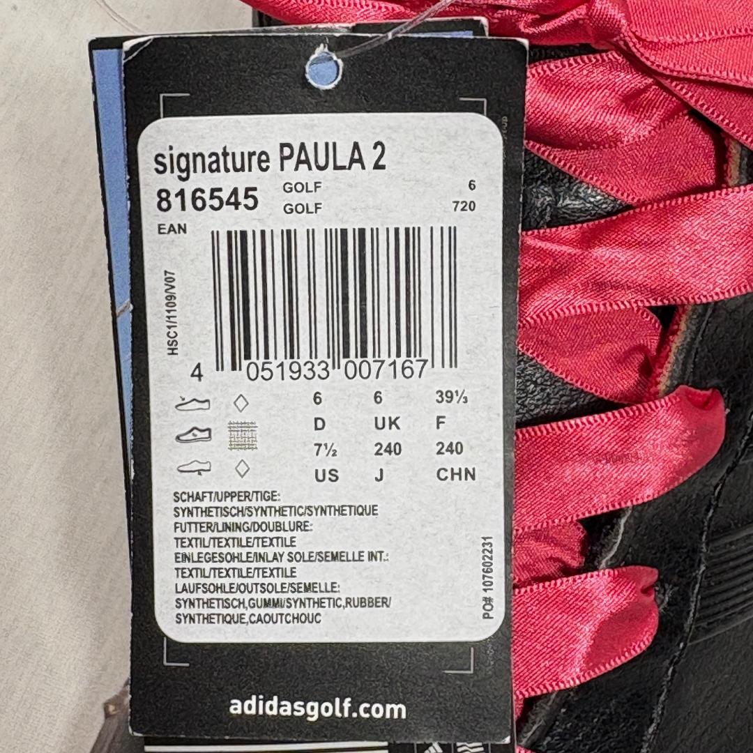 新品未使用 adidas アディダス ゴルフシューズ 24.0cm タグ付き