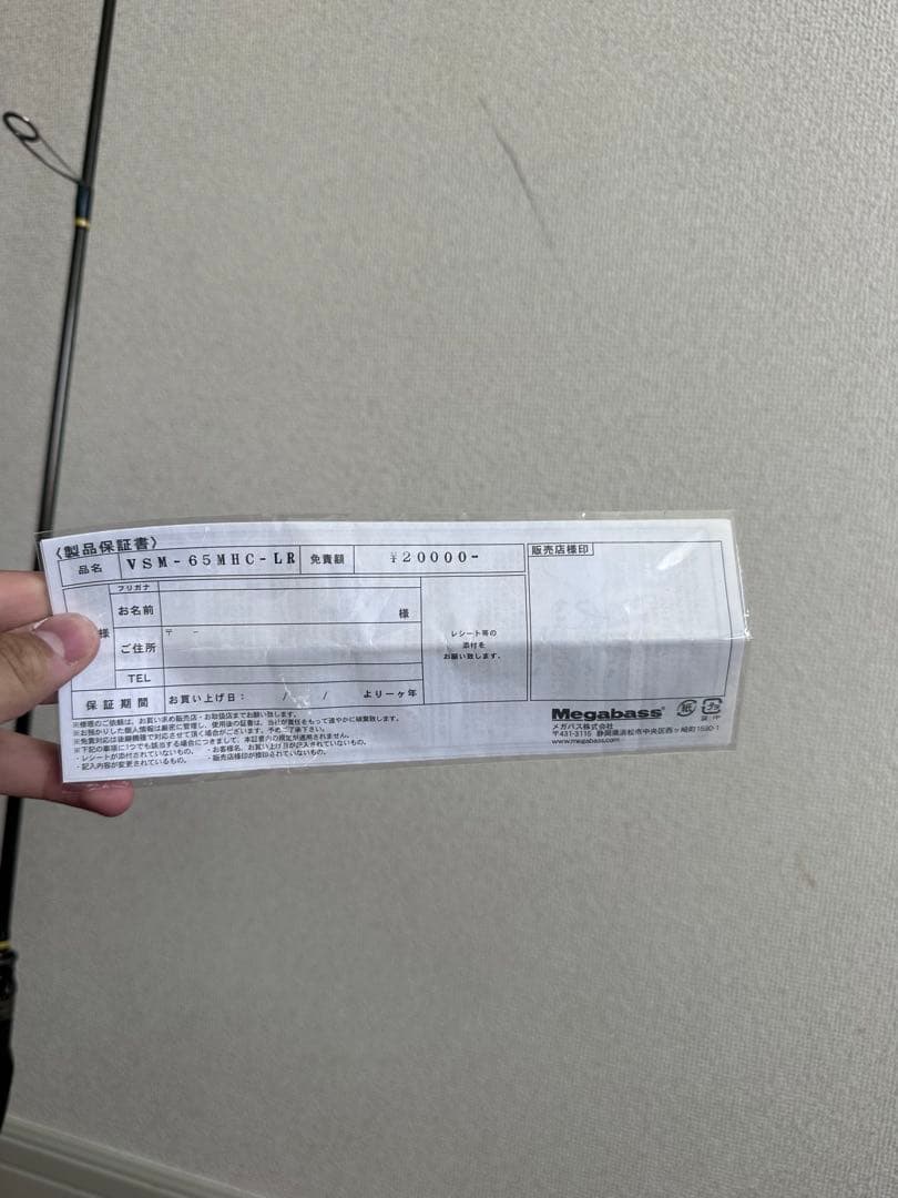 海煙 VSM VSM-65MHC-LR VSM-68MHS ２本　メガバス