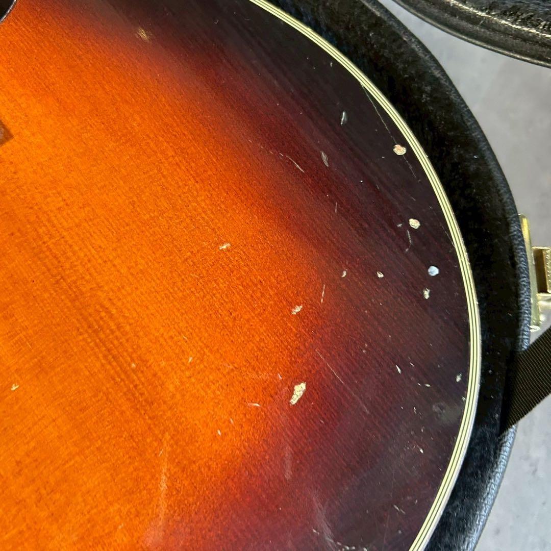 Aria アリア DW-200 アコースティックギター ケース付き　ヴィンテージ