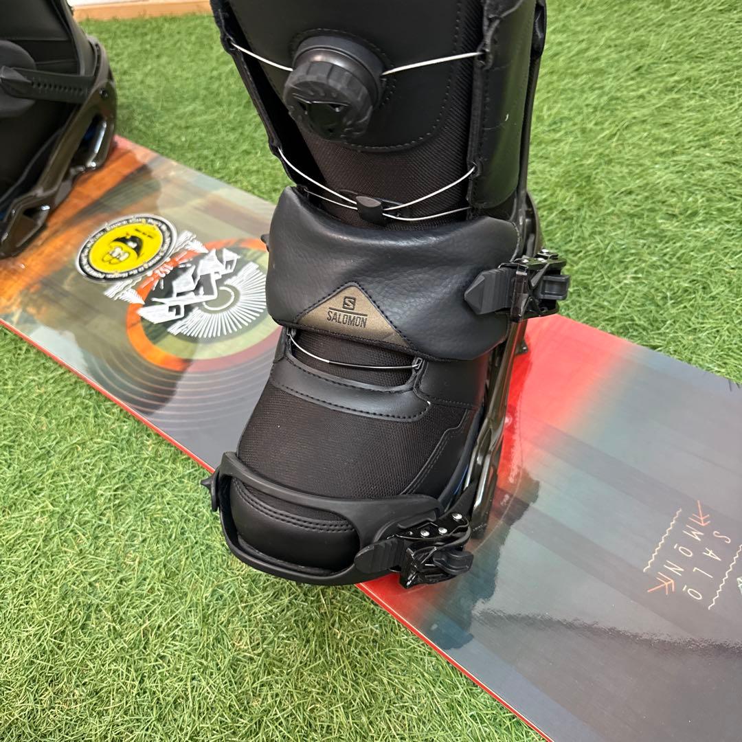 O25 SALOMON 152cm メンズスノーボードセット