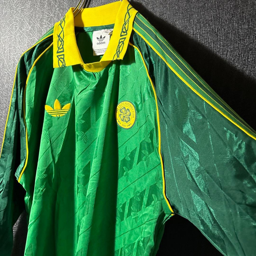 【★セルティック】 古着 アディダス サッカー ユニフォーム 2XL 長袖 希少