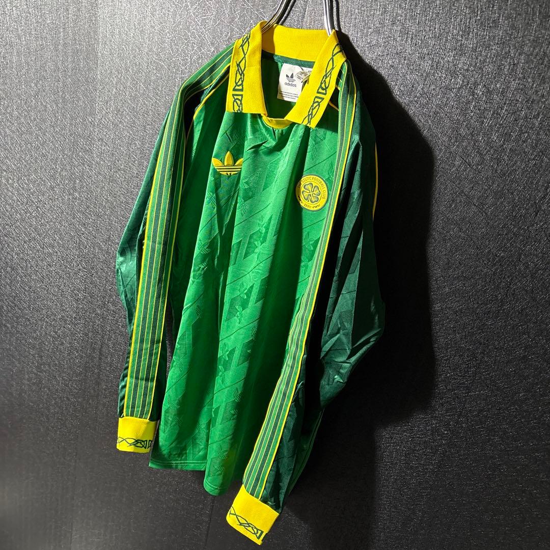 【★セルティック】 古着 アディダス サッカー ユニフォーム 2XL 長袖 希少