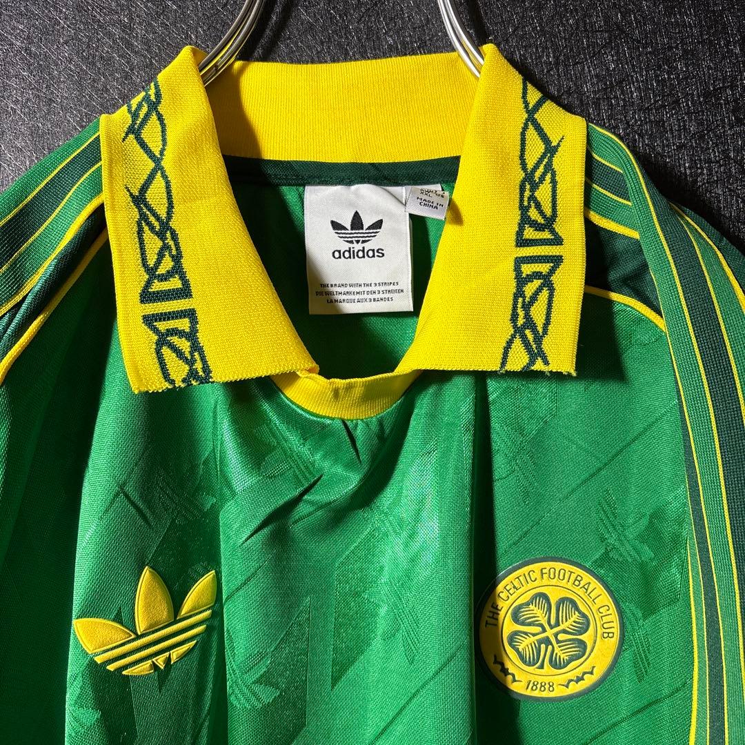【★セルティック】 古着 アディダス サッカー ユニフォーム 2XL 長袖 希少