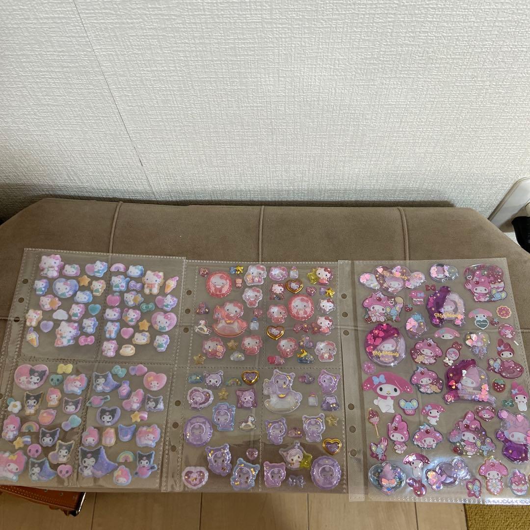 サンリオシール帳完成品