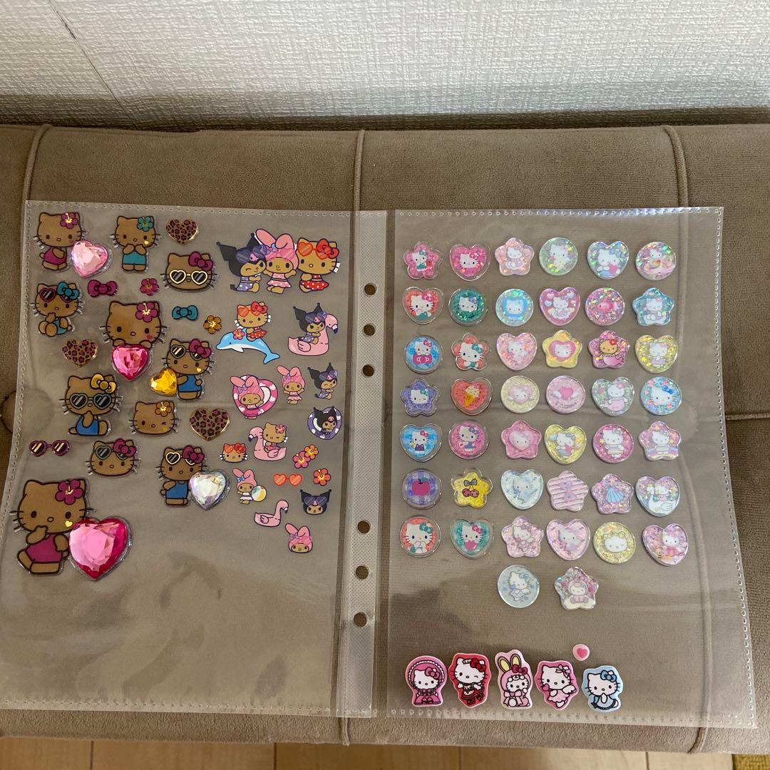 サンリオシール帳完成品
