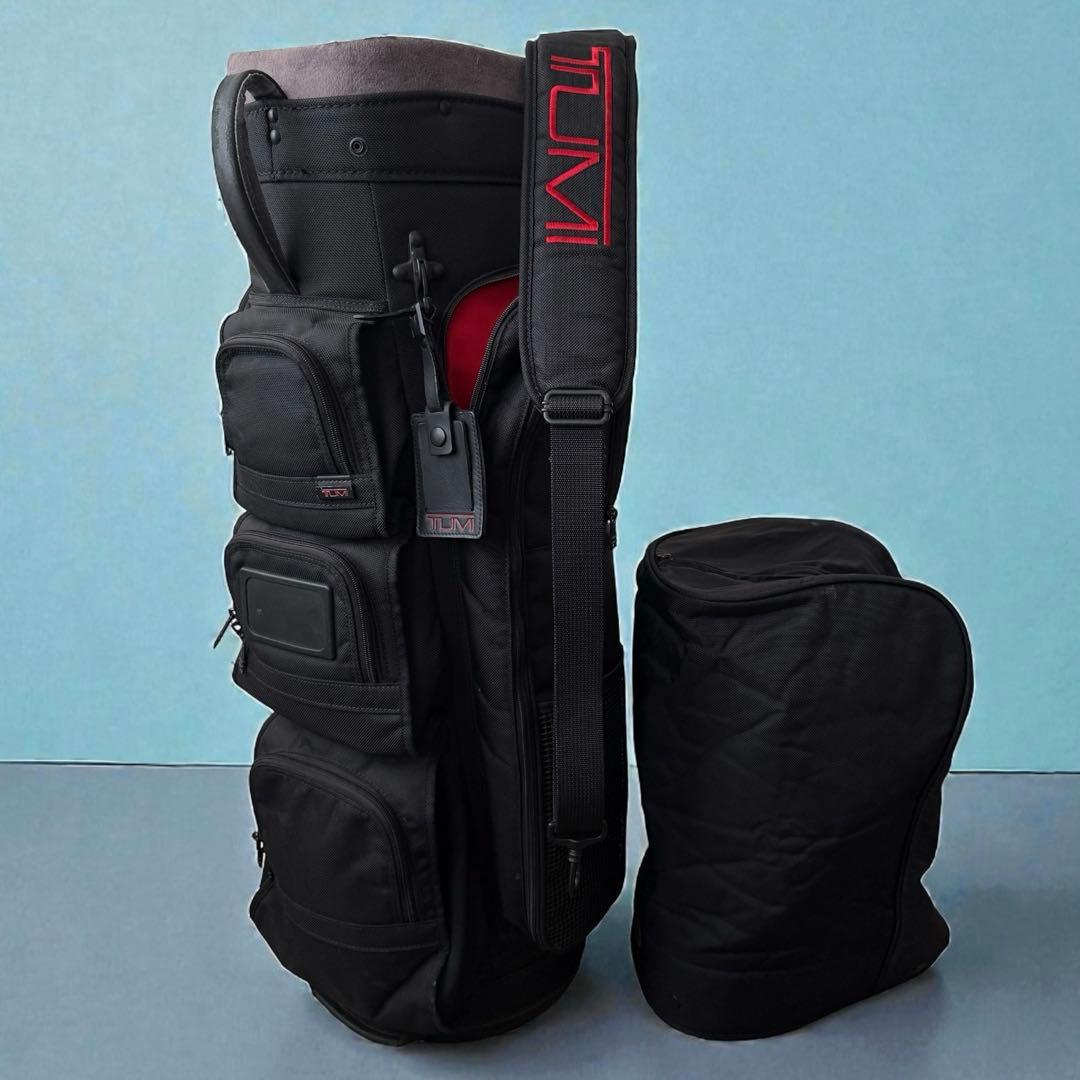 TUMI キャディバッグ バリスティックナイロン　黒　9.5型相当　トゥミ　ツミ