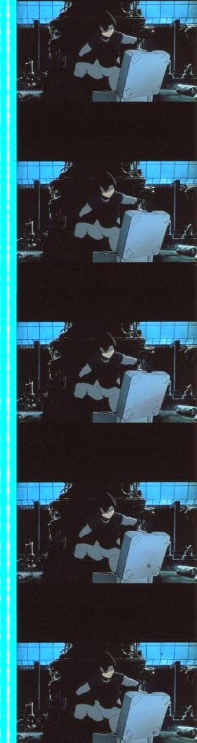 攻殻機動隊 35mm映画フィルム 連続５コマ 田中敦子 草薙素子 押井守