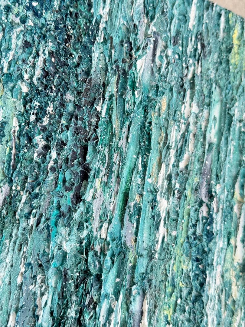 アクリル画テクスチャーアートno.67抽象画キャンバスアートパネル