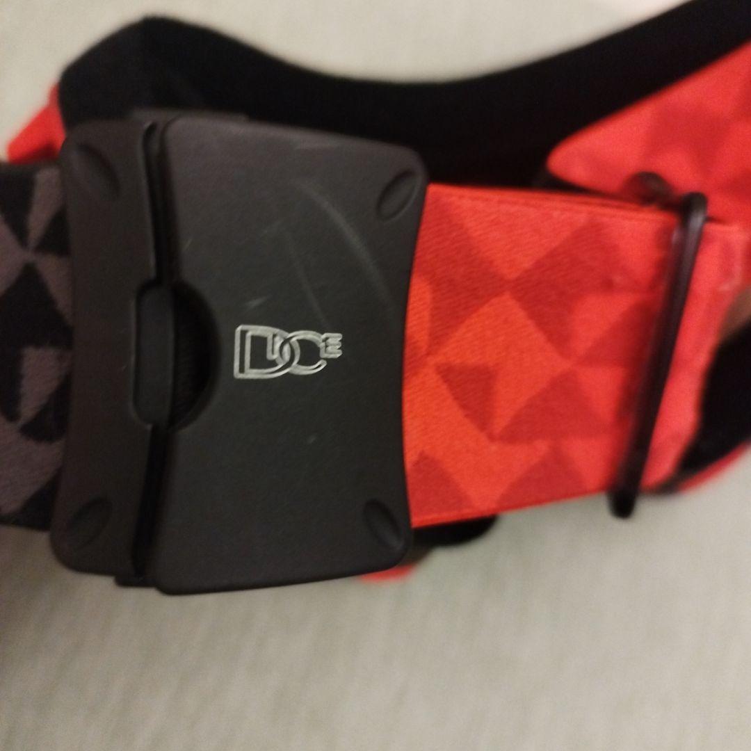 dice ゴーグル　赤　小キズあり