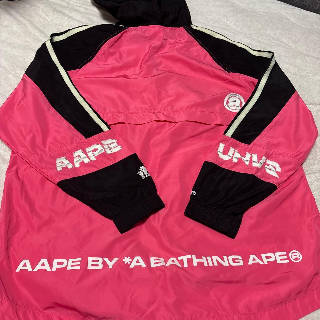 AAPE BY A BATHING APE ナイロン ピンク