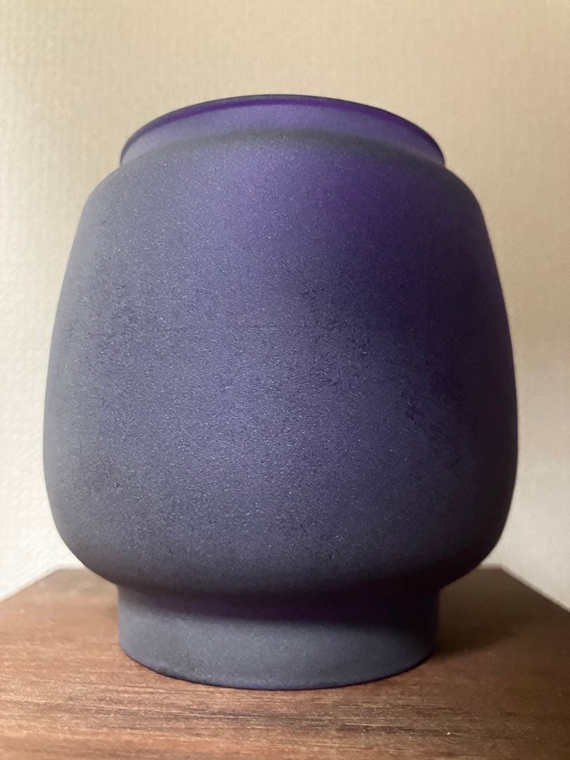 【製作サンプル】デイツ　フュアハンド向けホヤ　パープル（サンドブラストver）