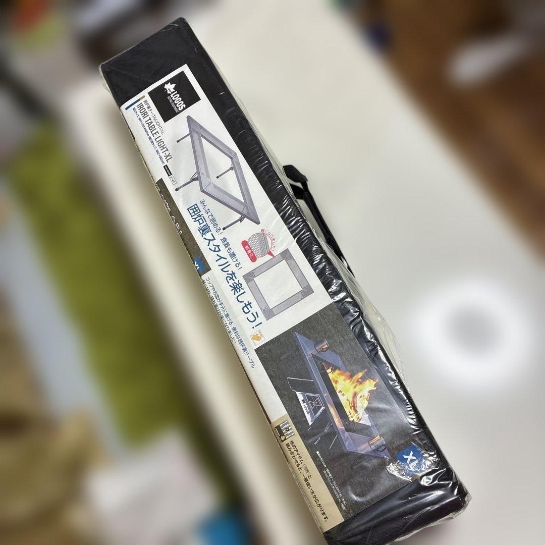 ロゴスLOGOS 新品未開封 アイアン囲炉裏テーブルLIGHT-XL