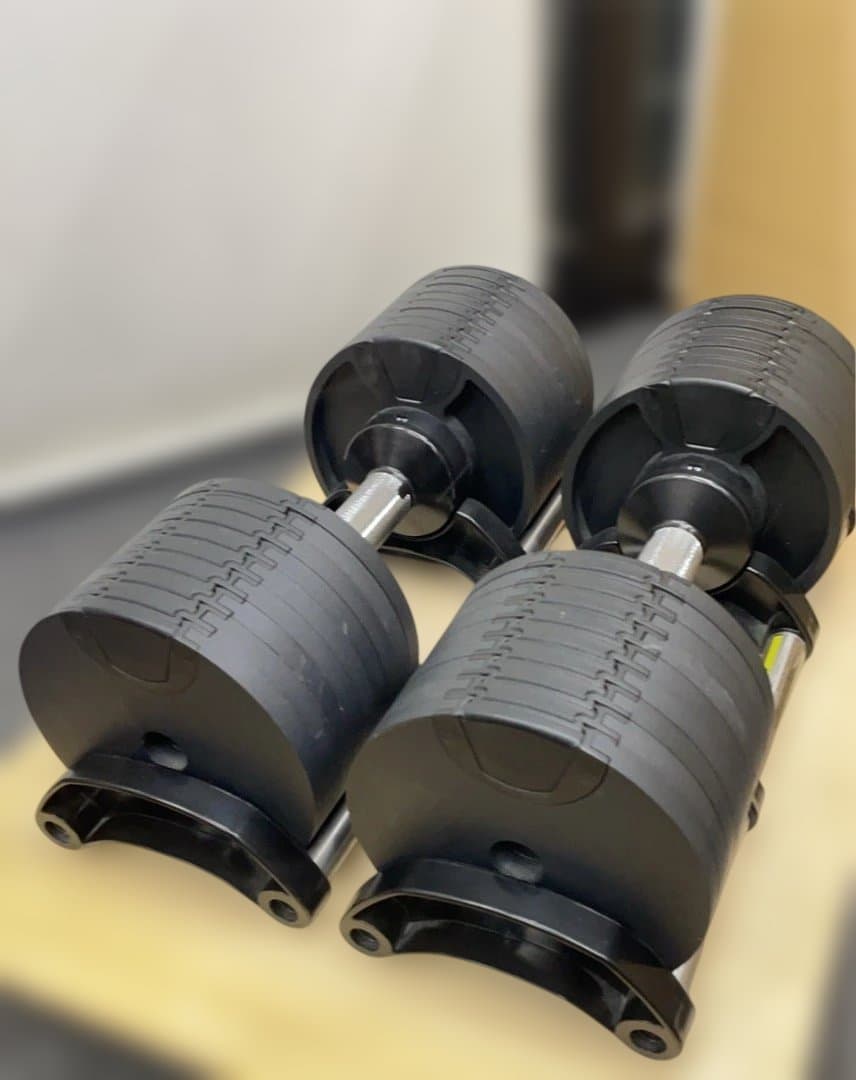 ②FLEXBELL フレックスベル 可変式ダンベル 2kg刻み 32kg