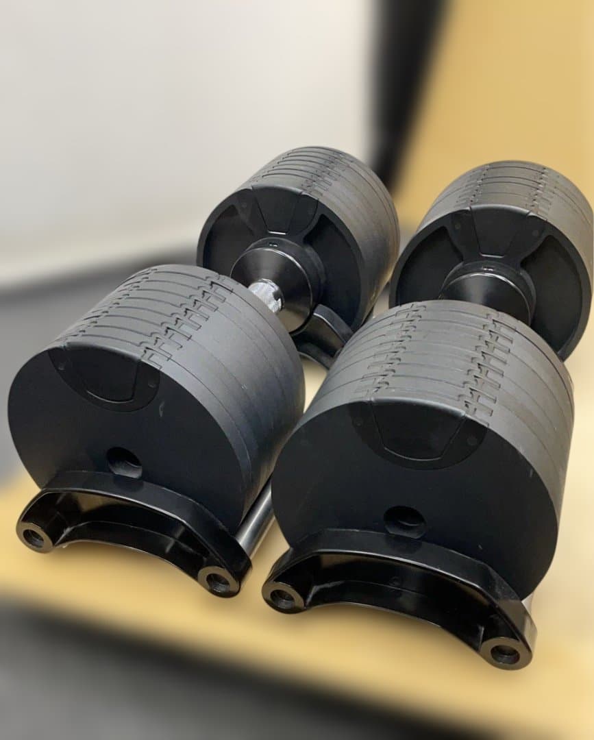 ②FLEXBELL フレックスベル 可変式ダンベル 2kg刻み 32kg