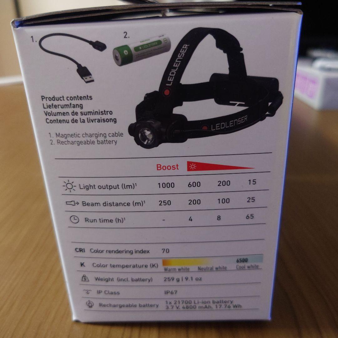 LEDLENSER H7R CORE ヘッドランプ