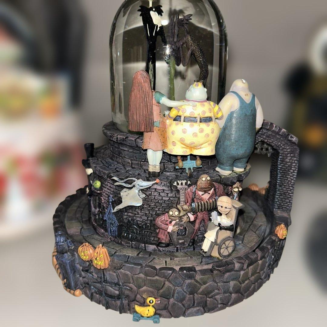 ナイトメアビフォアクリスマス　ハロウィンタウン　オルゴール　スノードーム