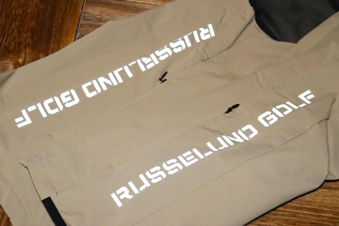 新品 ラッセルノ ゴルフ コーデュラ リップ ベスト (5/Lサイズ) Ⓗ