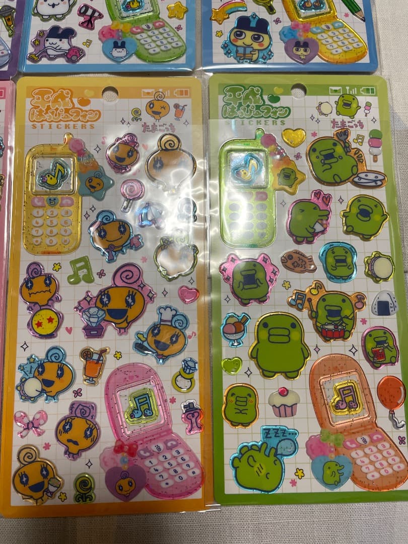 平成はっぴーフォン　たまごっち　ふらわっち　まめっち　コンプリートセット
