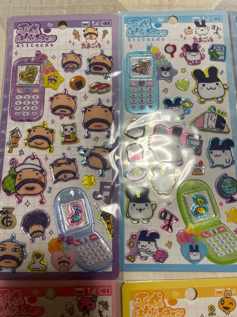 平成はっぴーフォン　たまごっち　ふらわっち　まめっち　コンプリートセット
