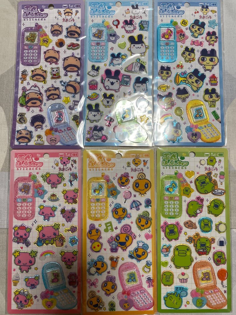 平成はっぴーフォン　たまごっち　ふらわっち　まめっち　コンプリートセット