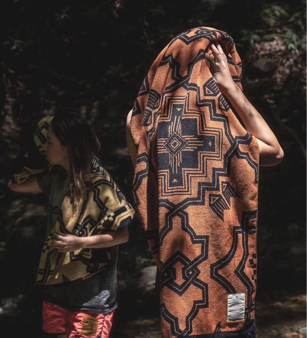 新品 OLD MOUNTAIN タオル キャメル