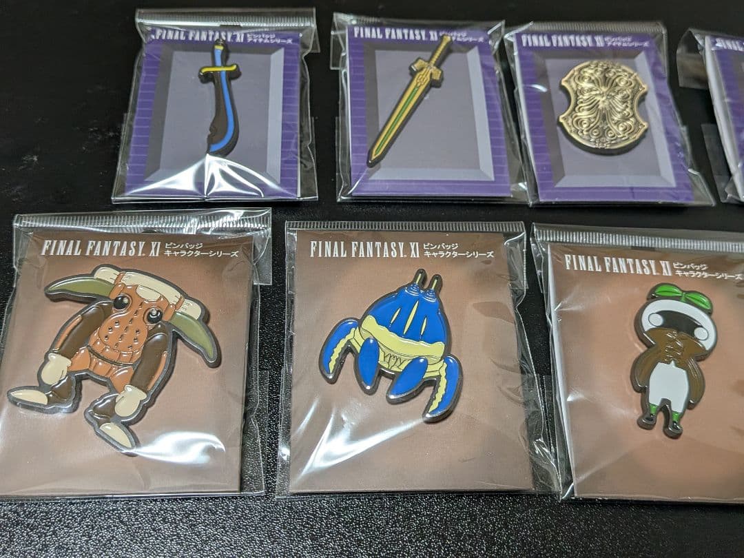 ヴァナディールの秘蔵展　ピンバッジセット　FF11　新品未開封
