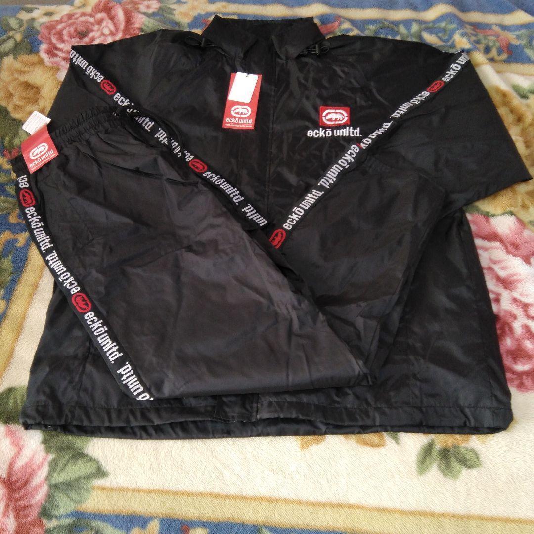 ecko unltd エコーアンリミテッド セットアップ　シャカシャカ M 黒