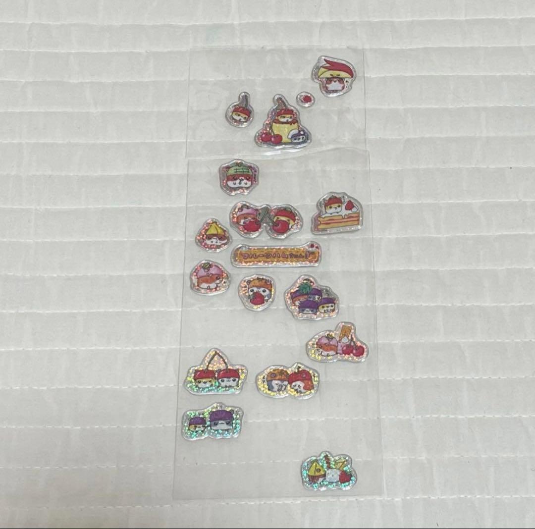 【匿名配送】フルーツハムちゃんず　シール　平成レトロ　平成女児　当時品