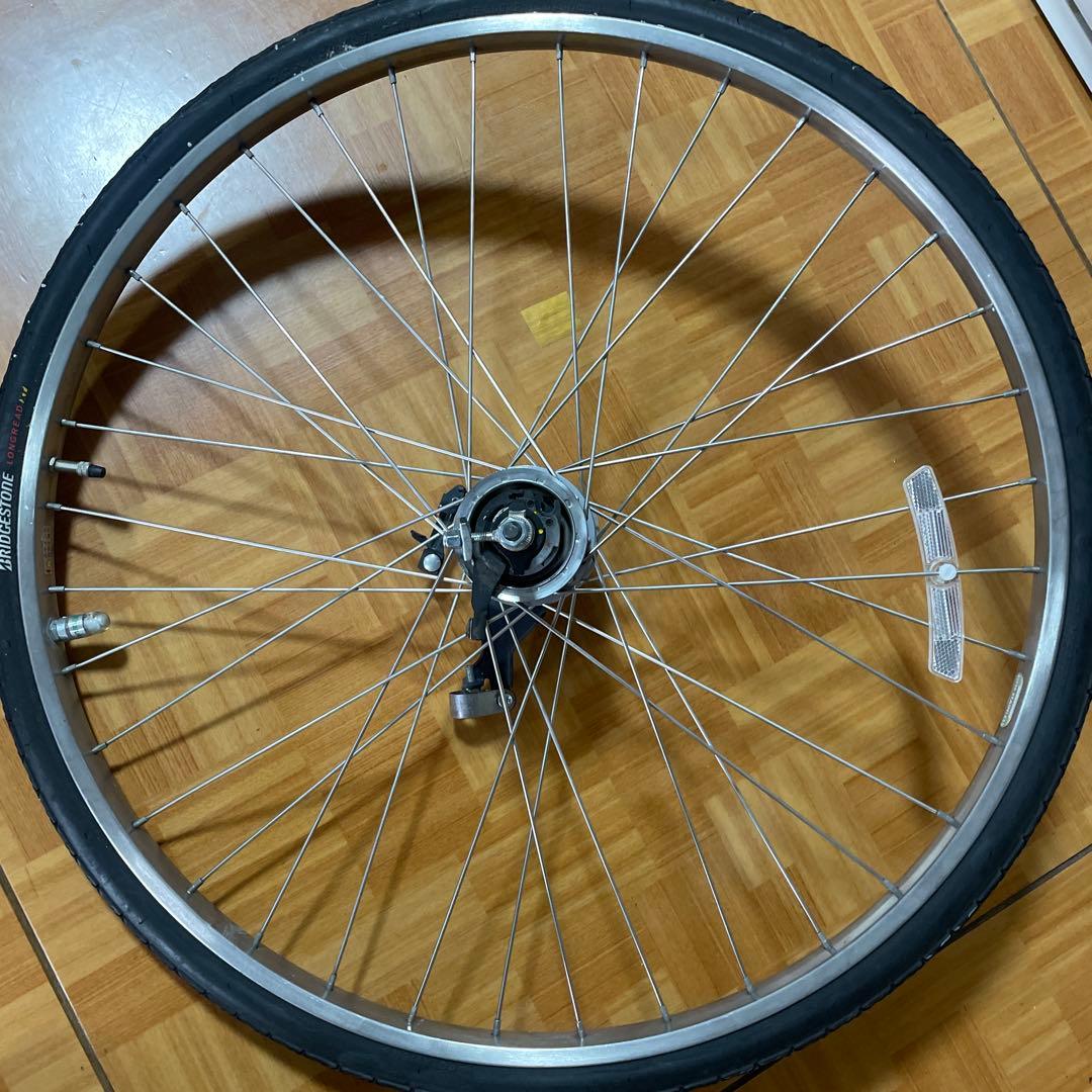 ブリヂストン 電動アシスト 自転車後輪27 *1 3/8(37-630)