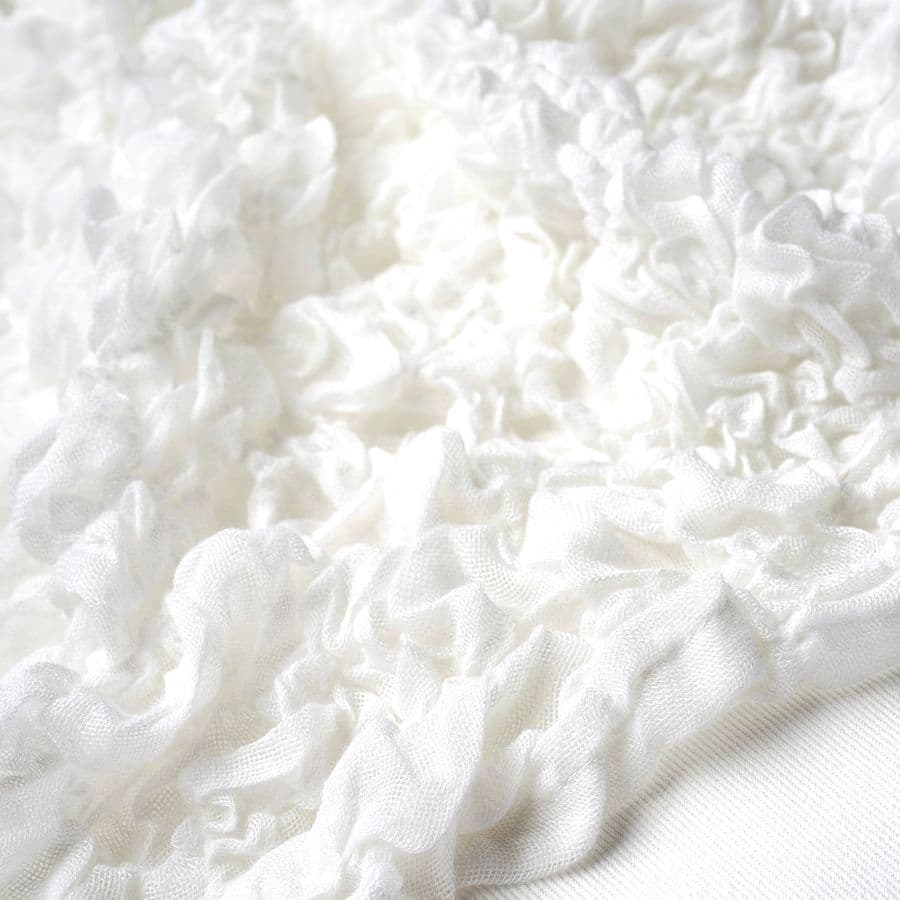 IKEA　OFELIA　オフェーリア　ホワイト　白　2枚セット　カバー　毛布