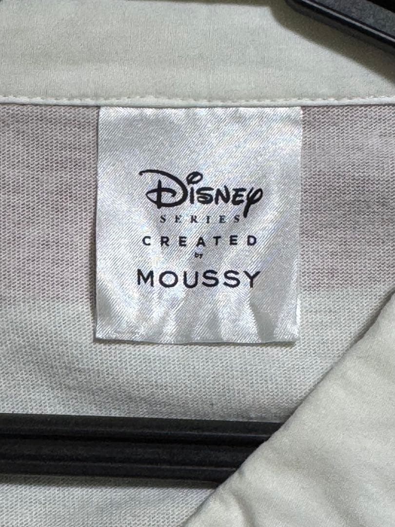 Disney×MOUSSY ラグビーシャツ 2点セット