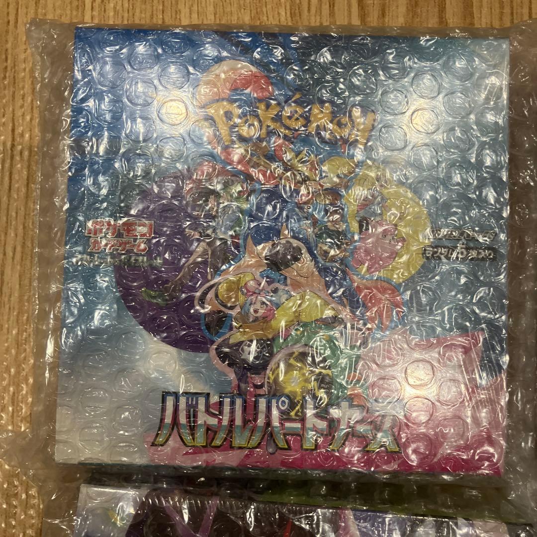 ポケモンカード　メガブレイブ　テラスタルフェス　他　BOX シュリンク付き　5箱