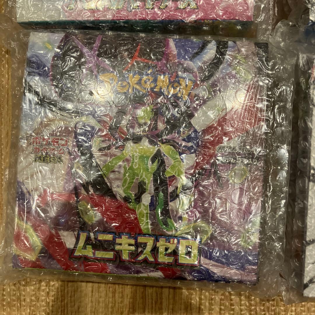 ポケモンカード　メガブレイブ　テラスタルフェス　他　BOX シュリンク付き　5箱