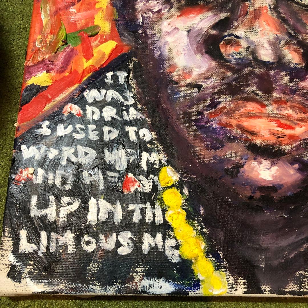 The Notorious B.I.G. 油絵