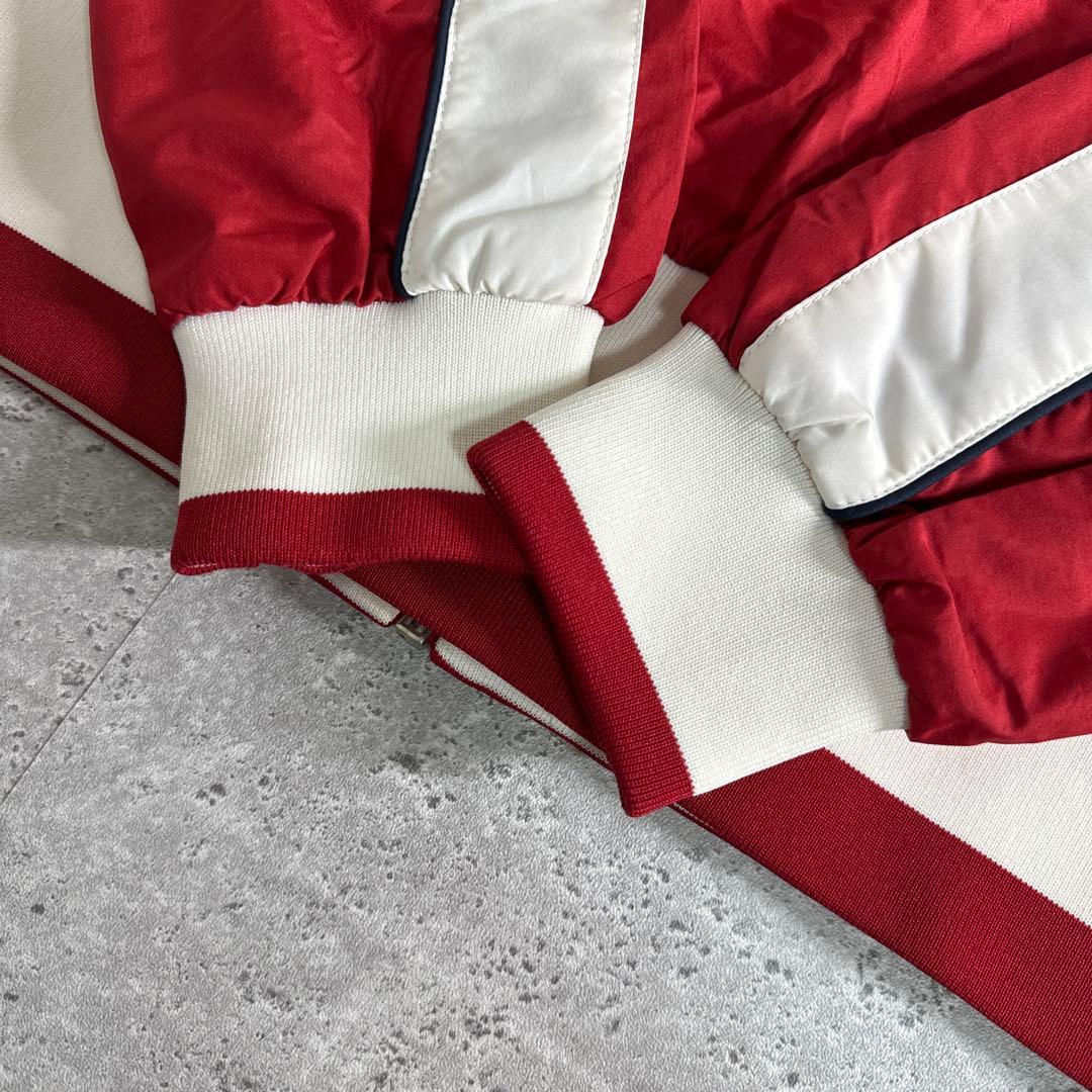 【希少】アンブロ 90s umbro ナイロンジャケット ジャージ レッド M