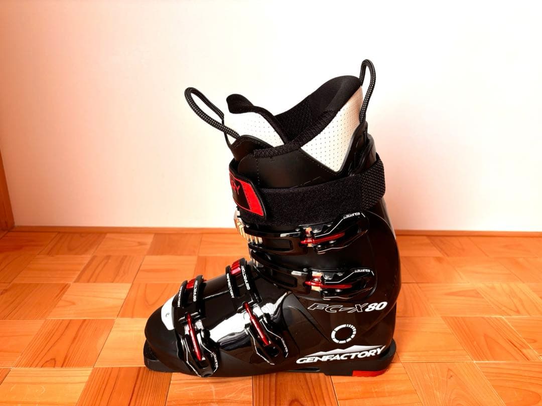 GENFACTORY 80 スキー靴 ブラック 27〜27.5cm