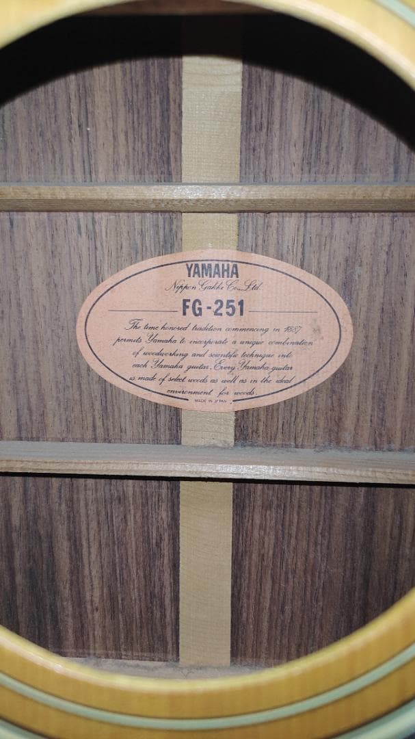 ギター Yamaha FG-251