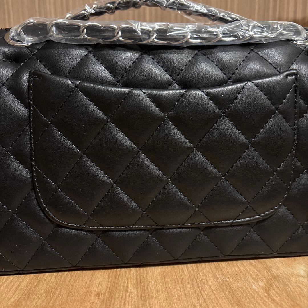 【美品】CHANEL デカマトラッセダブルフラップ ショルダーバッグ2way