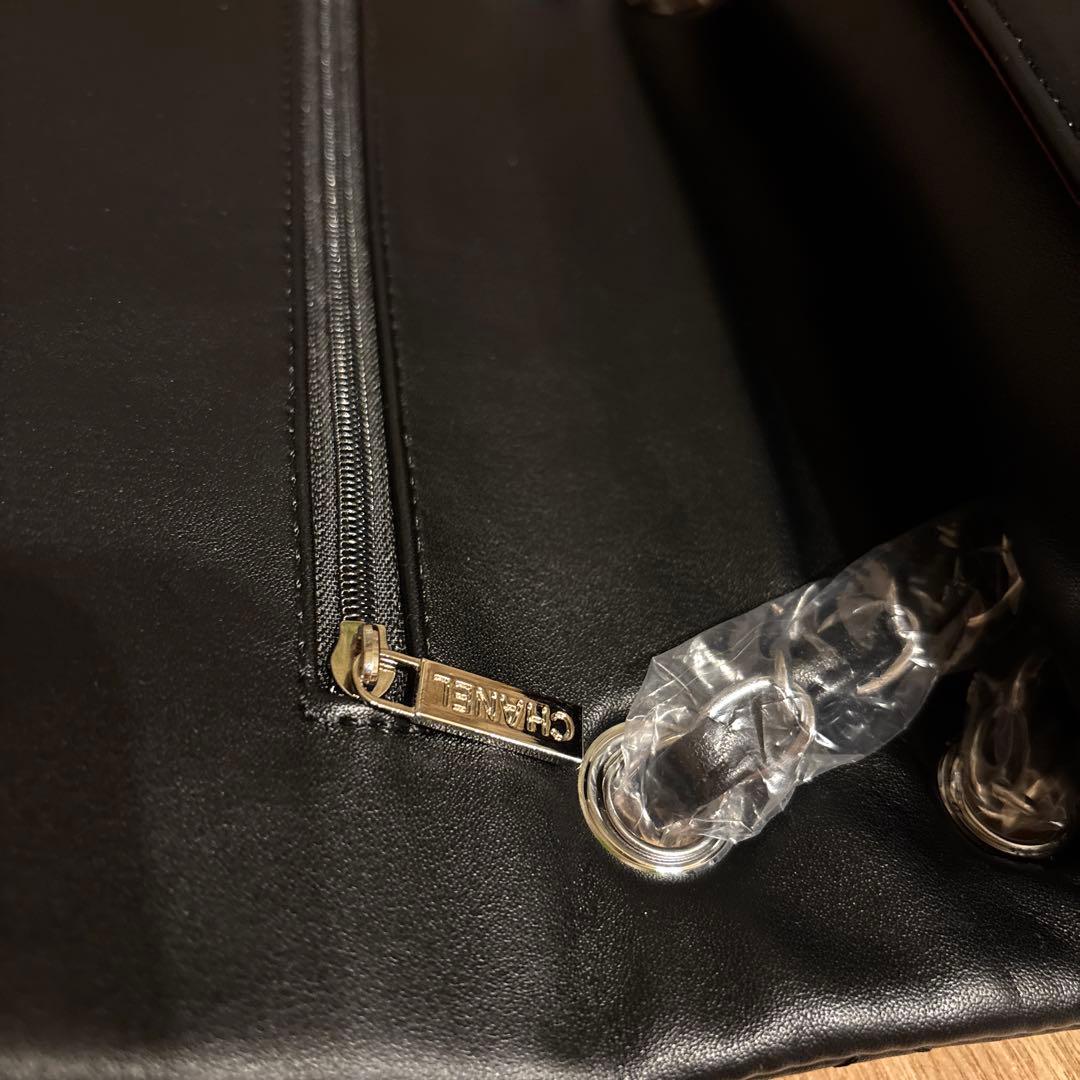 【美品】CHANEL デカマトラッセダブルフラップ ショルダーバッグ2way
