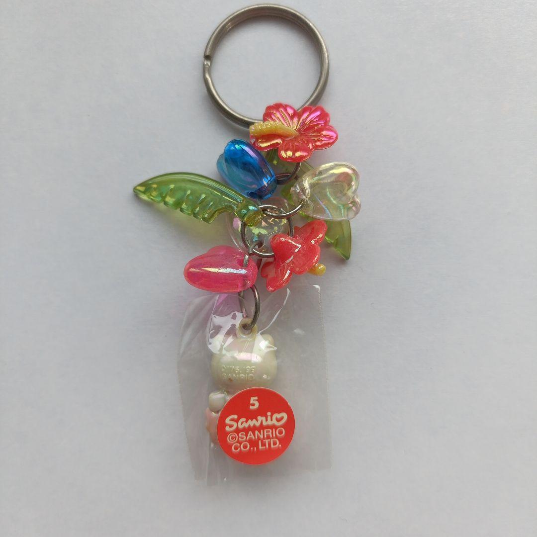 レトロ　ハローキティ マーメイド　ハイビスカス　ストラップ